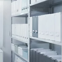 archival storage for a dry room